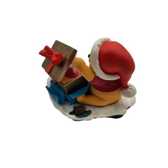 Vintage Disney It's A Small World Holiday - Pooh Bear & Piglet Stocking Holder - Picture 6 of 13